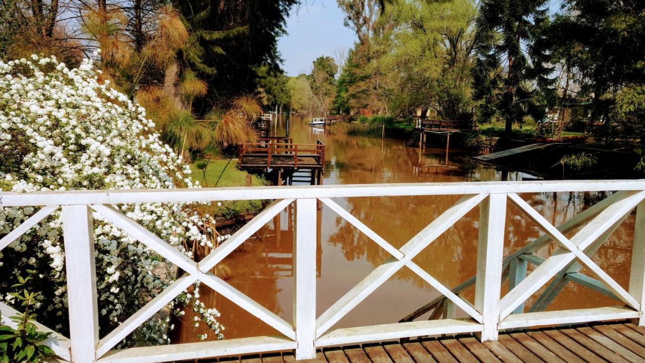 Cabana Sol De Medianoche Delta Tigre Bagian luar foto